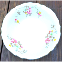 1940&#39;s Edwin M. Knowles Blossom Time 51-6 Floral Vintage Vegetable Servi... - £11.50 GBP