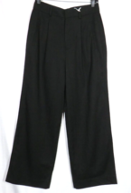 Everlane Women&#39;s Wide Leg The Way High Drape Pants Pleated Black -Pocket... - $49.99