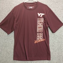 Campus Heritage Virginia Tech Hokies Shirt Mens Large NCAA Footbal - $14.84