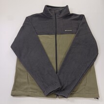 Columbia XM1247 Men's Green/Black Mount Grant Fleece Full Zip Jacket Size Medium image 14