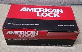American Lock Lockout Padlocks 1&quot; Shackle (6) Black - NEW NEVER USED IN ... - $1,509.61 MXN