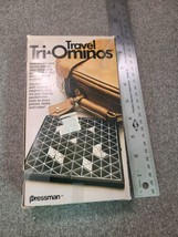 Vintage Pressman Travel Tri Ominos #4425 1980 Complete with Box - $11.40