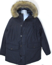 TIMBERLAND MEN&#39;S NAVY WATERPROOF INSULATED HOODED PARKA JACKET #A2C4Y-433 - $143.99