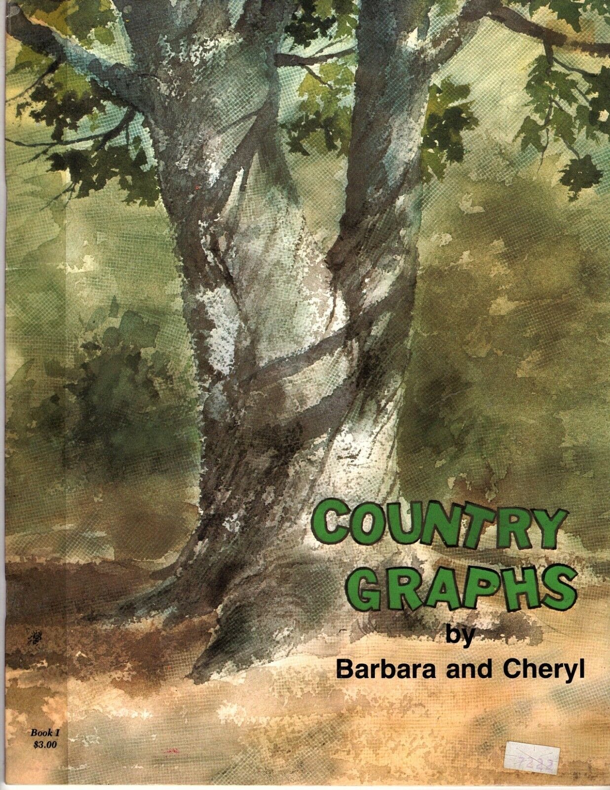 Barbara and Cheryl Country Graphs Book 1  Cross Stitch Patterns 1978 - $9.32