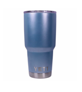Turquoise Silver Texture Yeti - Turquoise Silver Texture Yeti Rambler Tumbler Cu - $35.00 - $50.00