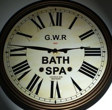 Great Western Railway GWR Victorian Style Clock, Bath Spa Station - £65.77 GBP