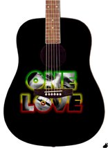 Bob Marley Custom One Love Guitar - £276.57 GBP