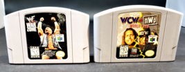 WWF War Zone and WCW vs. NWO Nintendo 64 N64 Game Pak - £23.26 GBP