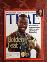 Time Magazine August 12 1996 Michael Johnson Atlanta Olympics Ross Perot - £3.29 GBP