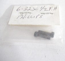 LIONEL TRAINS PART - #6-32 X 1/2 FLAT HEAD SCREWS - PHILLIPS -  - NEW- SR10 - $0.94