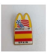 Vintage World Cup USA 94 Spain McDonald&#39;s Employee Hat Pin - $20.99 CAD