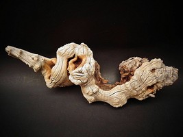 natural Driftwood Art Craft landscape statue aquarium drift wood 9&quot; dragon worm - £39.80 GBP