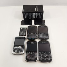 Blackberry Cell Phone Lot For Parts / Repair Classic Bold Smartphone Black - £38.06 GBP