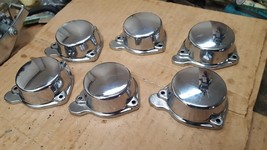 97-03 Honda GL1500 VALKYRIE carburetor chrome top cover cap set NICE! - £71.97 GBP