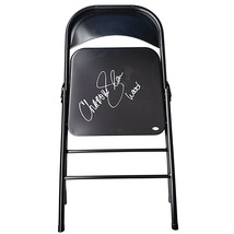 Charlotte Flair WWE Autograph Signed Chair JSA COA Womens Wrestling Champ Proof - £390.27 GBP