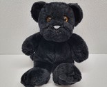 Vintage 1992 24k Polar Puff Black Panther Cougar Lucy Plush 10&quot; - $54.35