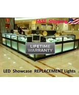 Jewelry Store Showcase REPLACEMENT Lighting Fixture DIY Kit -600 LED Lig... - £52.76 GBP