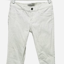 Abercrombie Kids Skinny Leg Low Rise Stretch White Jeans Size 16 - £14.92 GBP