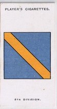 John Player Army Corps Divisional Signs 21 5th Regular Cigarette Card - £2.32 GBP