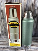 Vintage Aladdin Stanley A-944C Green Thermos w/ Box - Base Only  - £13.34 GBP