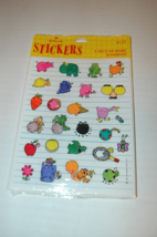 Vintage 1984 Hallmark Cards Stickers 4 Sheets New In Pack Scrapbooking Cute - £17.20 GBP