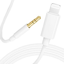 AppleMFiCertified iPhoneAUXCordforCarStereo 3.3ftLightningto3.5mmAUXAudioCableCo - £14.93 GBP