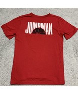 Jordan Jumpman Flight Dri T Shirt Red Size Kids X-Large Spell-out Ages 1... - $16.86 CAD