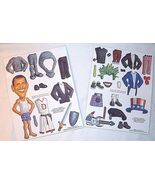 President BARACK OBAMA Magnets Political Humor Novelty Dress-Up Democrat... - €23,16 EUR