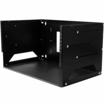 StarTech.com 2-Post 8U Open Frame Wall Mount Network Rack with Built-in Shelf, W - £173.74 GBP