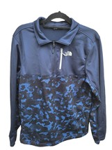 The North Face Pullover Sweatshirt Medium Mens Long Sleeve Pullover Blue - £20.94 GBP