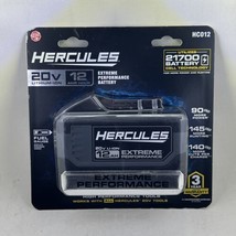 Hercules Extreme Performance 20V 12Ah Lithium-Ion Battery HC012 New Sealed - £59.62 GBP