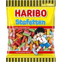 Haribo Of Germany: Stafetten Relay Licorice Gummy bears-160g-FREE Shipping - $8.37