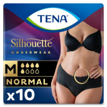 TENA Lady Silhouette Pants Normal Black Medium - Pack of 10 Incontinence... - €10,80 EUR