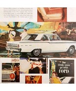 1962 Ford Fairlane 500 Sports Coupe Advertisement Automobilia Lively HM2M - $551.07 MXN