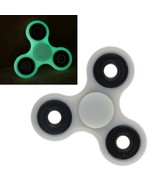 Fidget Spinner Glow In Dark Tri Hand Toy Stress EDC Finger Focus ADHD Au... - $4.45