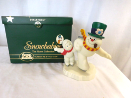 Department 56 Snowbabies Frosty the Snowman Catch Me If You Can - £27.31 GBP