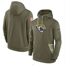 Men&#39;s Jacksonville Jaguars 2022 Salute to Service Therma Pullover Hoodie - £39.79 GBP