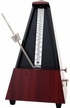 Wittner Mahogany Plastic Bell Key Wound Metronome-Free Extended Warranty... - £70.09 GBP