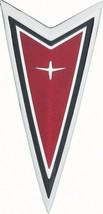 OER Red Front End Crest &quot;Arrowhead&quot; Emblem 1977-1981 Pontiac Firebird - £45.01 GBP