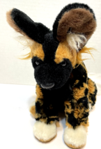 Wild Republic Hyena Soft Plush Stuffed Animal Black Brown 9 inches - £11.62 GBP