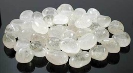 1 lb Clear Quartz tumbled stones - £41.09 GBP