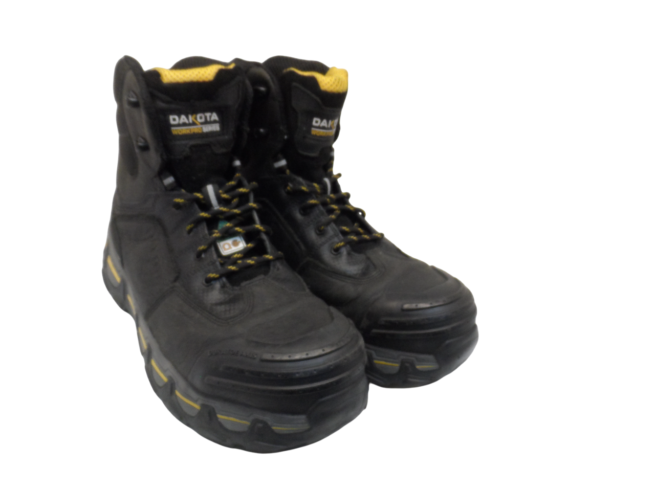 Dakota Men\'s 6\'\' 877 Steel Toe Steel Plate Work Boots Black Size 13M DAKOTA Men main image 2