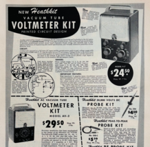 1955 Heath Company Tube Volt Meter Kit Advertisement Vintage Electronics... - $24.99
