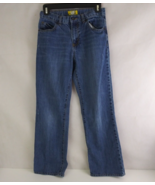 Old Navy Distressed Regular Fit Adjustable Waist Bootcut Jeans Boys Size 14 - $8.90