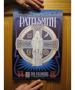 Patti Smith And Band Poster August 14 15 Fillmore - $92.56 CAD