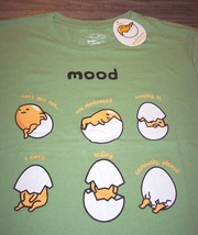Sanrio Soft Gudetama The Lazy Egg Funny Mood T-Shirt Mens Medium New w/ Tag - £15.53 GBP