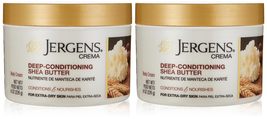 (2 Pack) Jergens Deep-Conditioning Shea Butter with Oatmeal 8 oz each - £95.59 GBP