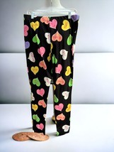 C Est. 1946 ladies Valentine themed fleece black loungewear pants New Medium - £17.25 GBP