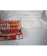 Microwave Bacon Cooker The Original Makin Bacon Microwave Bacon Tray Red... - £18.97 GBP