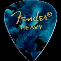 Fender Ocean Turquoise Heavy Picks,  12-pack - £4.69 GBP